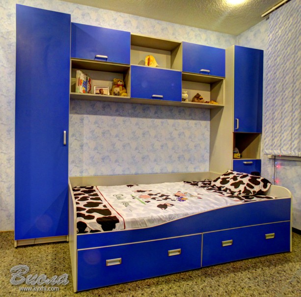 Дизайн детской комнаты из МДФ