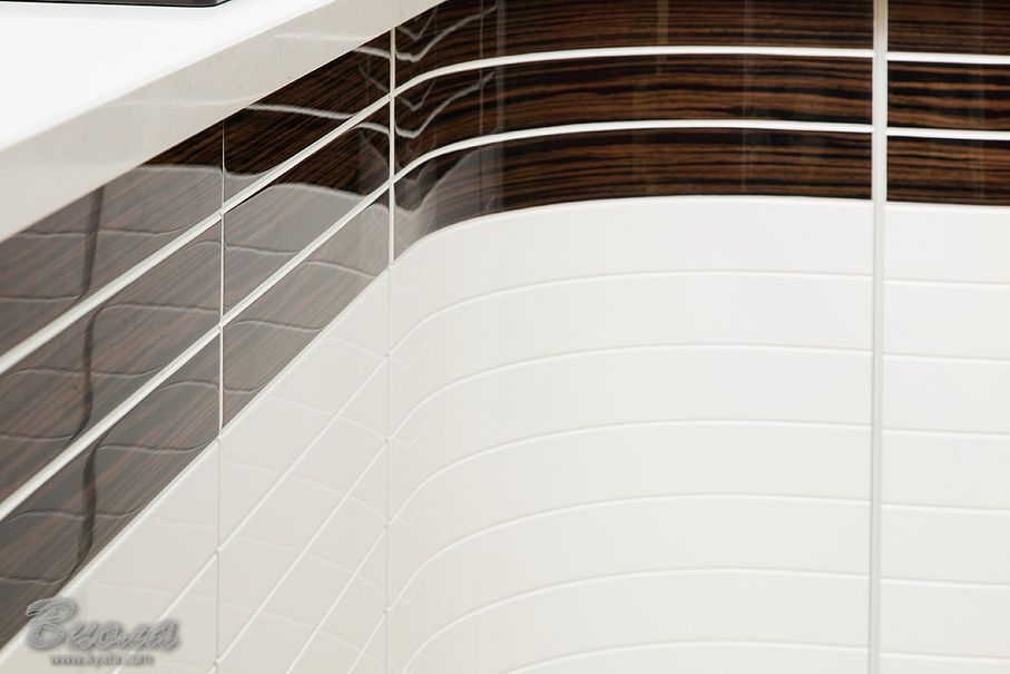 Шпон и МДФ для кухни в традиционном стиле