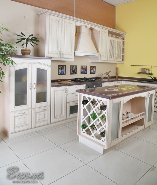 кухонная мебель для просторной кухни