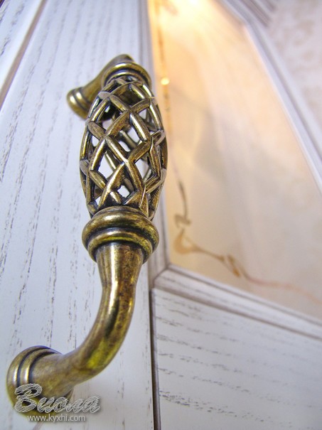Ручка выполненная в стиле плетеная латунь ретро