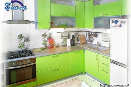 Фото кухонь із фарбованого МДФ купить по лучшим ценам