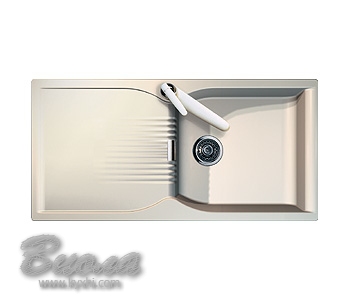 Мойка Schock Campus D100 L - ширина 60, CRISTALITE, артикул: Cam D100 L