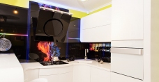 современная кухня Fire iPhone современная кухня Fire iPhone