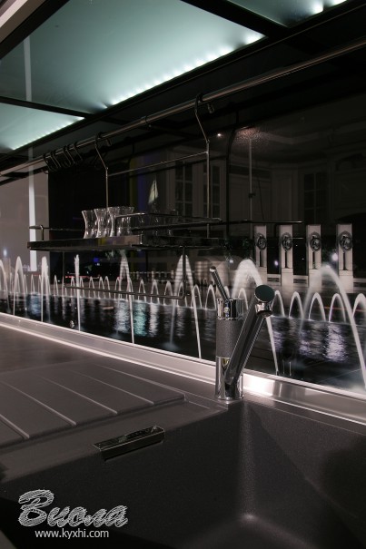 Кухня с фотопечатью