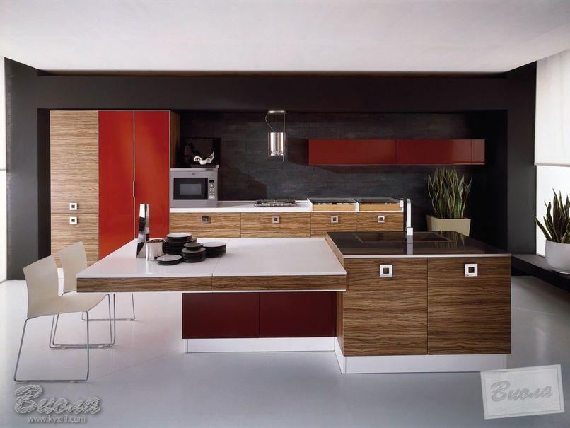 Хай тек кухни фото