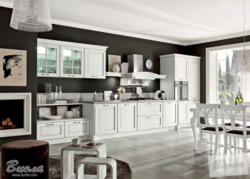 Современная кухонная комната в классическом стиле купить по лучшим ценам