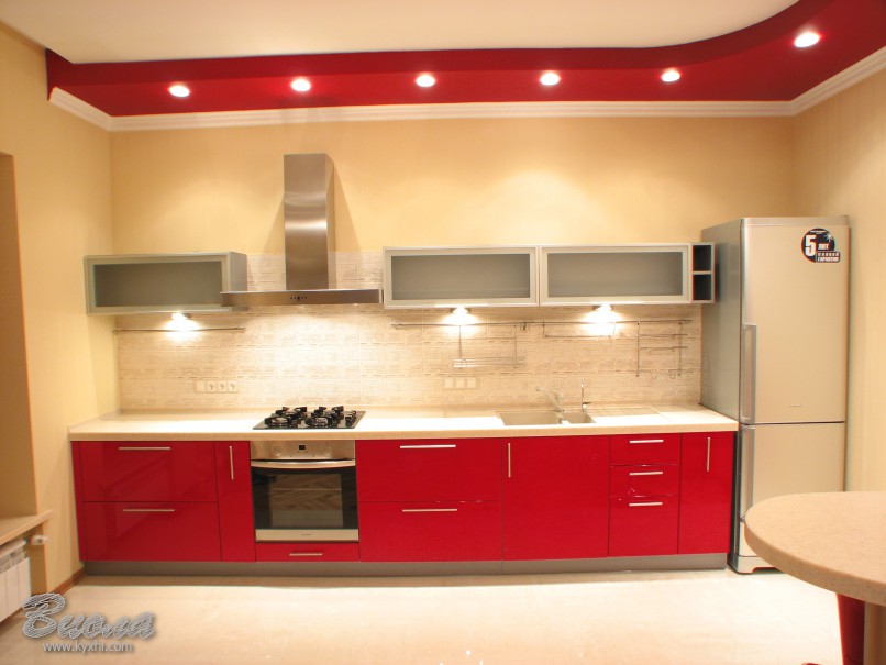 мебель для кухни - крашенные фасады из МДФ