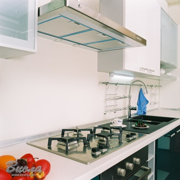 современная варочная поверхность на кухне в Днепропетровске