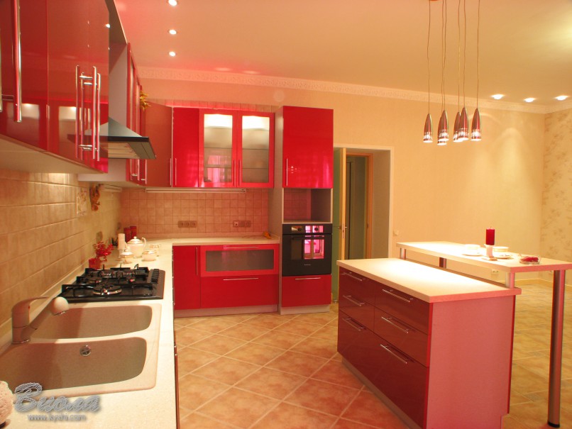 стильная кухн из МДФ