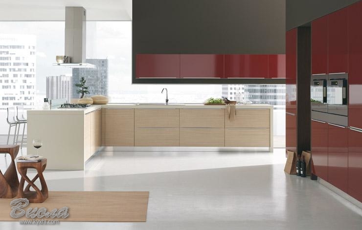 Ультрасовременная кухня Хай-Тек